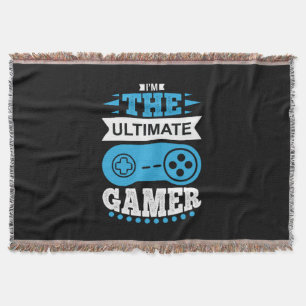 Cobertor Gamer Gift I Am The Ultimate Gamer