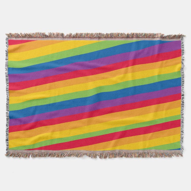 Cobertor Gay stripes (Frente)