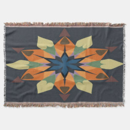 Cobertor Geometric Symphony: Balance in Design