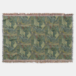 Cobertor Giant Peacock Moth (1889) apresentada por Vincent