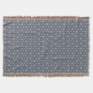 Cobertor Gilded Garden Lattice - Flor de Meia-Noite