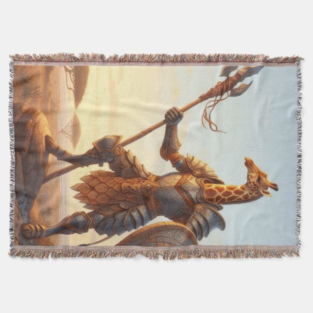Cobertor Giraffe guerreiro (Frente)