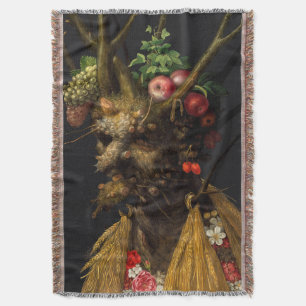 Cobertor Giuseppe Arcimboldo - Quatro Assentos numa Cabeça
