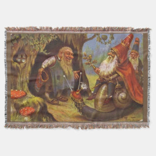 Cobertor Gnome King Cozy Throw Blanket