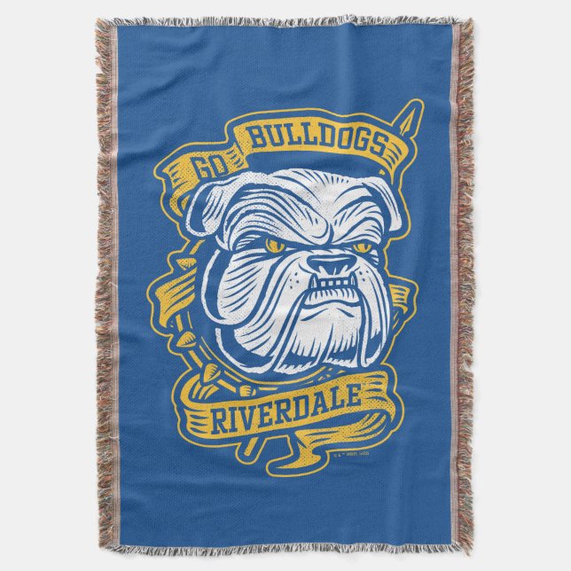 Cobertor Go Bulls - Riverdale Mascot Banner (Frente Vertical)
