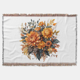Cobertor Gorgeed Fall Floral