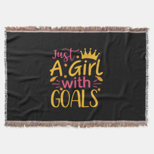 Cobertor Graduation Art Just A Girl With Goals