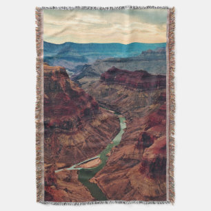 Cobertor Grand Canyon National Park Arizona, Rio Colorado