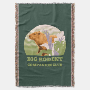 Cobertor Grande Clube de Companheiros de Capivara