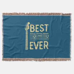 Cobertor Grandfather Quotes Best Dad Guitar Ever