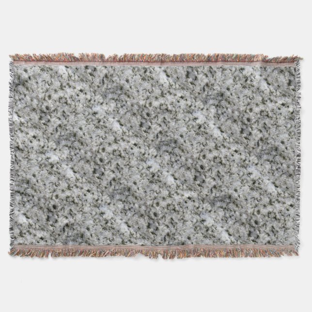 Cobertor Granite Rock White (Frente)
