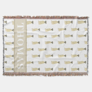 Cobertor Great Dane Personalizado (Fawn Máscara)