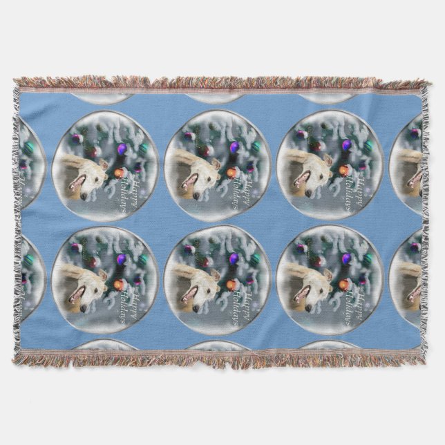 Cobertor Greyhound Christmas (Frente)