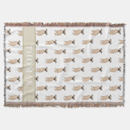 Cobertor Griffon de Bruxelas Personalizado