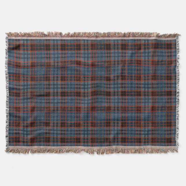 Cobertor Grunge Tartan (Frente)