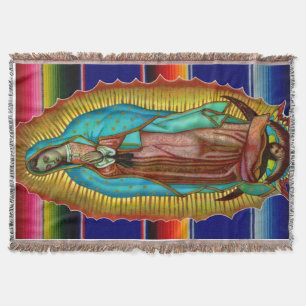 Cobertor Guadalupe Blanket - Virgen de Guadalupe Colcha