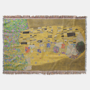 Cobertor Gustav Klimt O Beijo