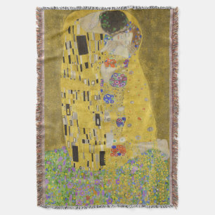 Cobertor Gustav Klimt - O Beijo