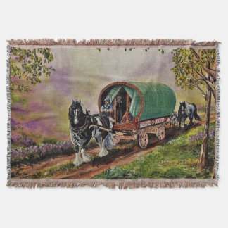 Cobertor Gypsy Vanner cavalo irlandês Caravan