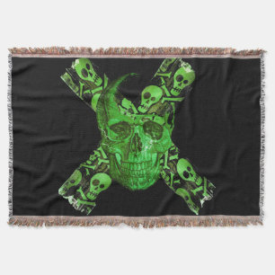 Cobertor Halloween Skull