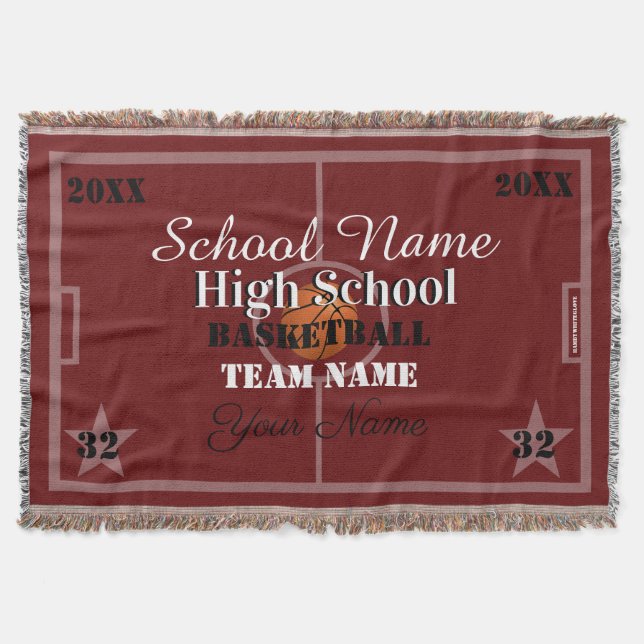 Cobertor HAMbyWG - Basquete Personalizável (Frente)