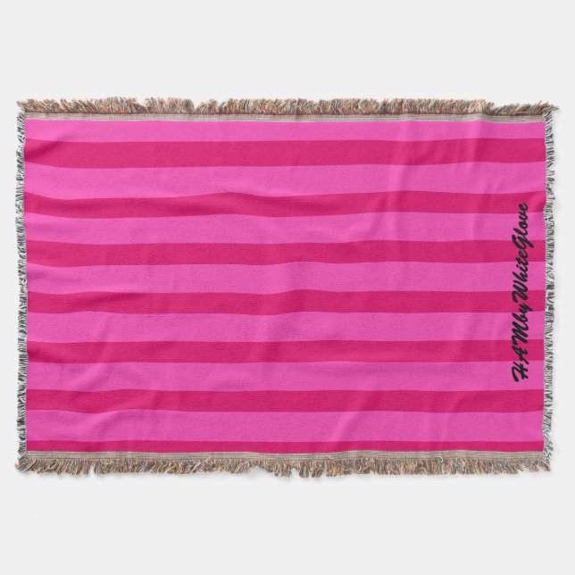 Cobertor HAMbyWhiteGlove - Jogar em Aberto - Rosa/Rosa (Frente)