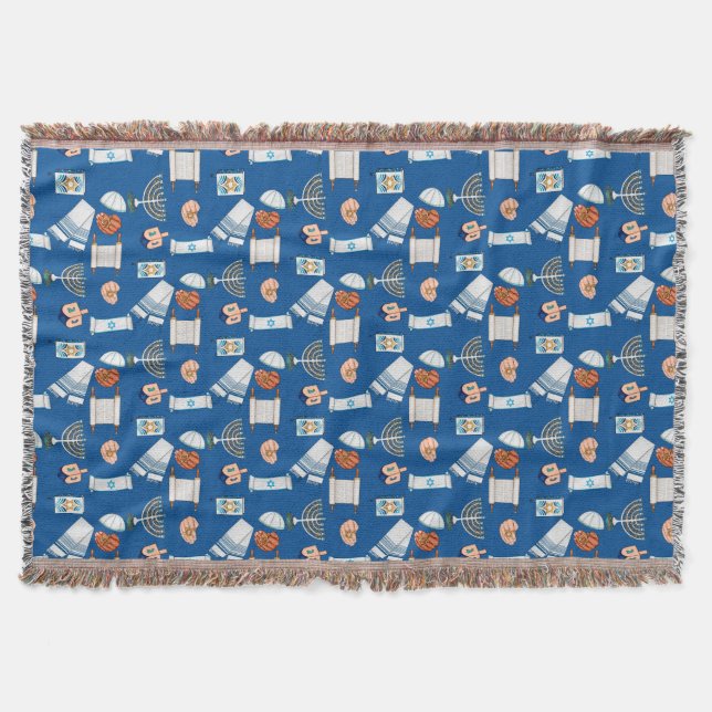 Cobertor Hanukkah Fun Throw (Frente)
