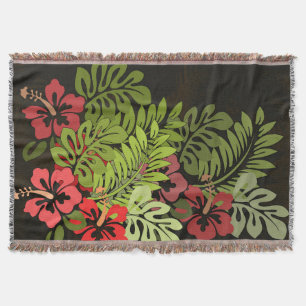 Cobertor Hawaii Aloha Flower Art Impressão