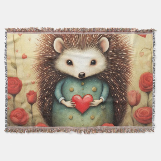 Cobertor Hedgehog Love 2 (Frente)