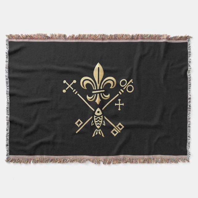 Cobertor Heraldische Symbole Decke (Frente)