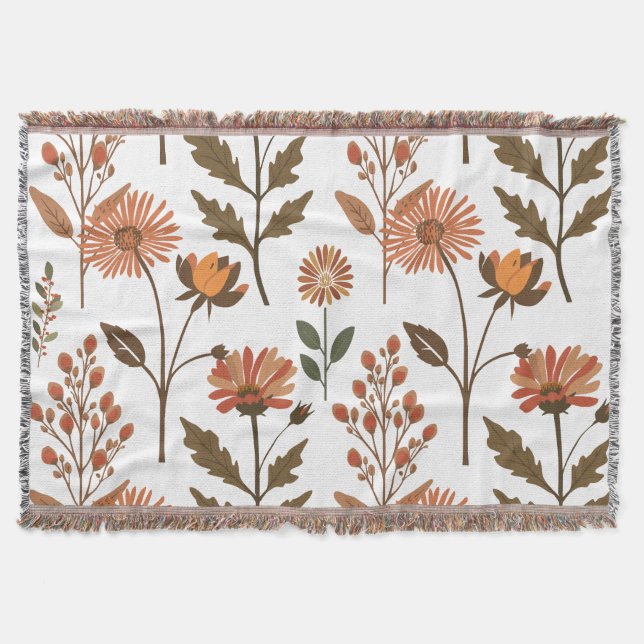 Cobertor Herbstliches Blumenarrangement (Frente)