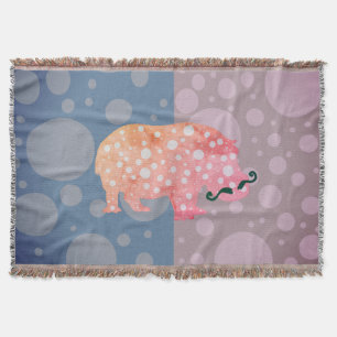 Cobertor Hippopotamus & Pontos