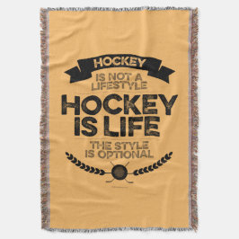 Cobertor Hockey Não É Um Estilo De Vida