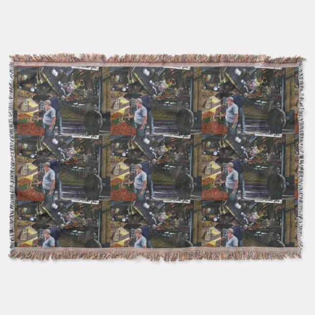 Cobertor Homens do Comércio, Jerusalém (Frente)