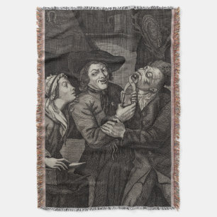 Cobertor Humor dental da odontologia engraçada do vintage