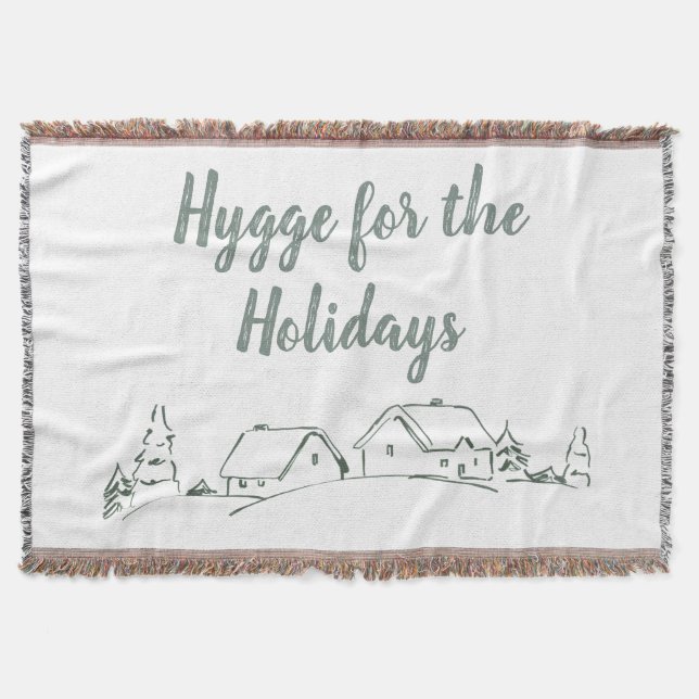Cobertor Hygge para as Festas (Frente)
