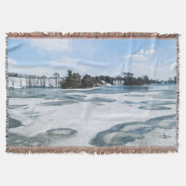Cobertor Icy English Lake - Personalizado (Frente)