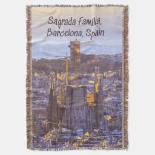 Cobertor Igreja Católica Sagrada Família, Barcelona, Espanh