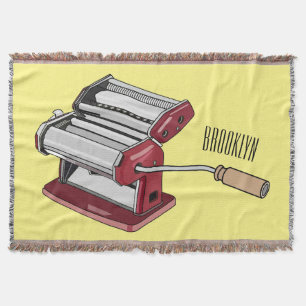 Cobertor Ilustração de desenho do fabricante de massas