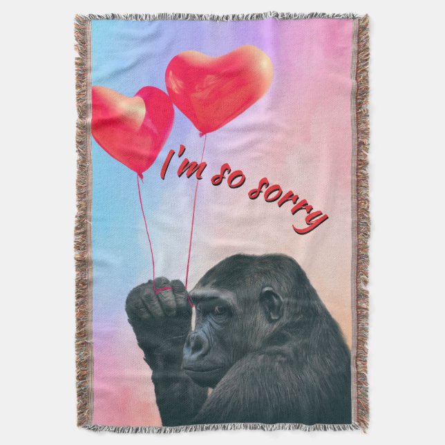 Cobertor "I'm so sorry" (Frente Vertical)