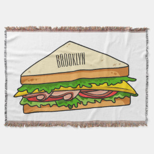 Cobertor Imagem de desenhos em Sandwich