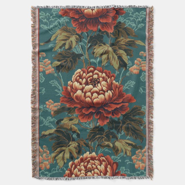 Cobertor Imperial Peony Tapestra (Frente Vertical)