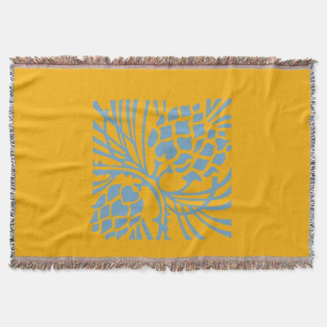 Cobertor Incrível Floral de Natal (Frente)