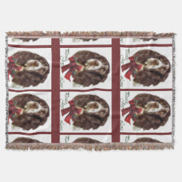 Cobertor Inglês Springer Spaniel Natal