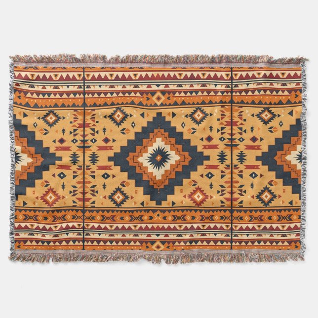 Cobertor Inspirado em tribal (Frente)