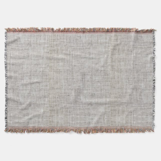 Cobertor Invólucro do Padrão de Burlap (Frente)