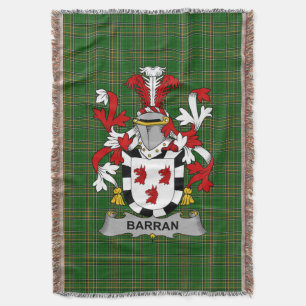 Cobertor Irish Barran Casaco do Serviço Familiar de Armas I