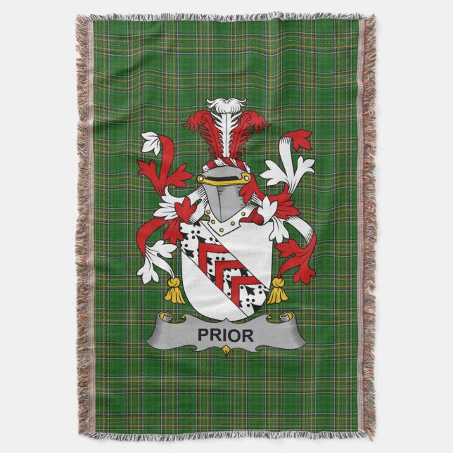 Cobertor Irish Before Casaco Arms Family Crest Irlanda (Frente Vertical)