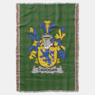 Cobertor Irish Cadogan Casaco do Serviço Familiar de Armas