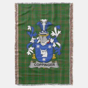 Cobertor Irish Coppinger Casaco do Serviço Familiar de Arma